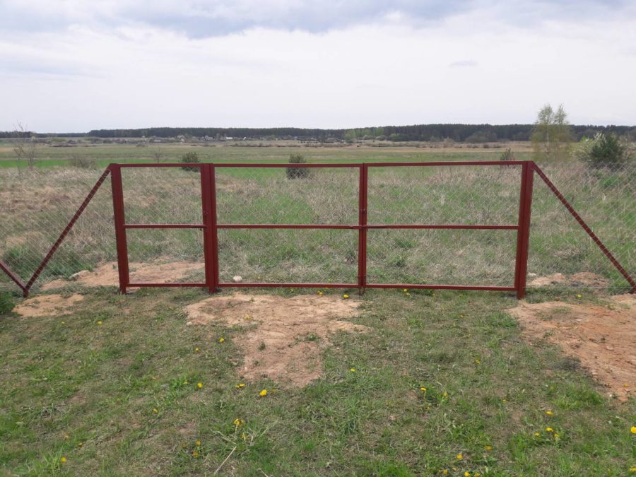 Забор из сетки рабицы 280м с воротами и калиткой фото6 в Актау