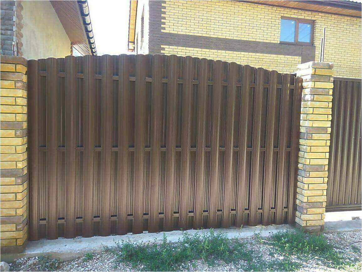 забор из штакетника 110м фото4 в Актау
