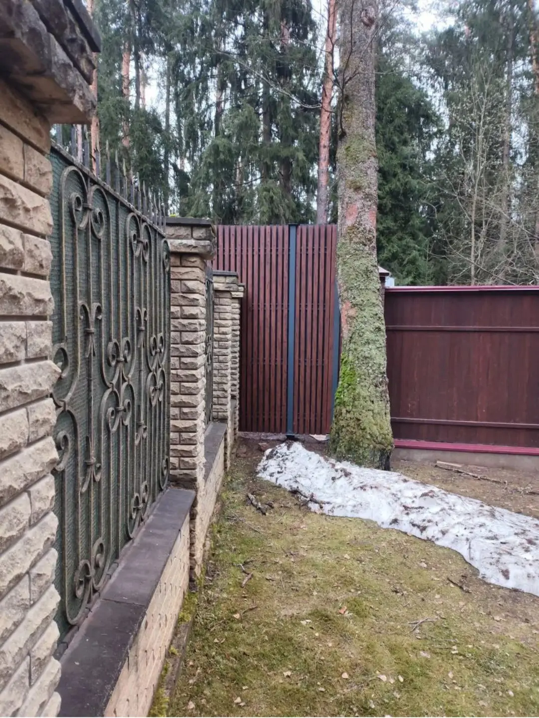 Забор из декоративных реек 7м Темный Дуб 3D Принтек фото 1 в Актау